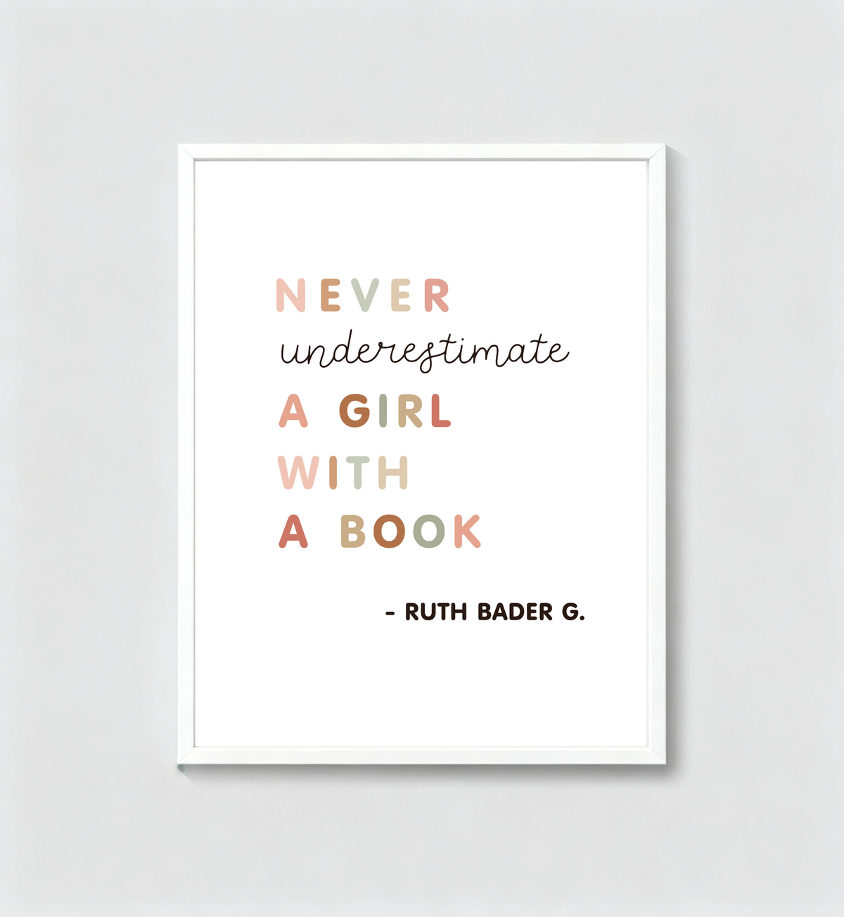 Never Underestimate A Girl