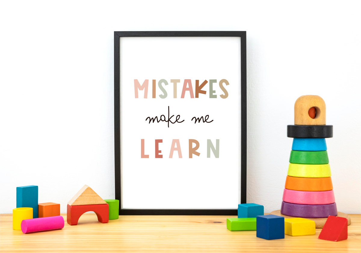 Mistakes Make Me Learn