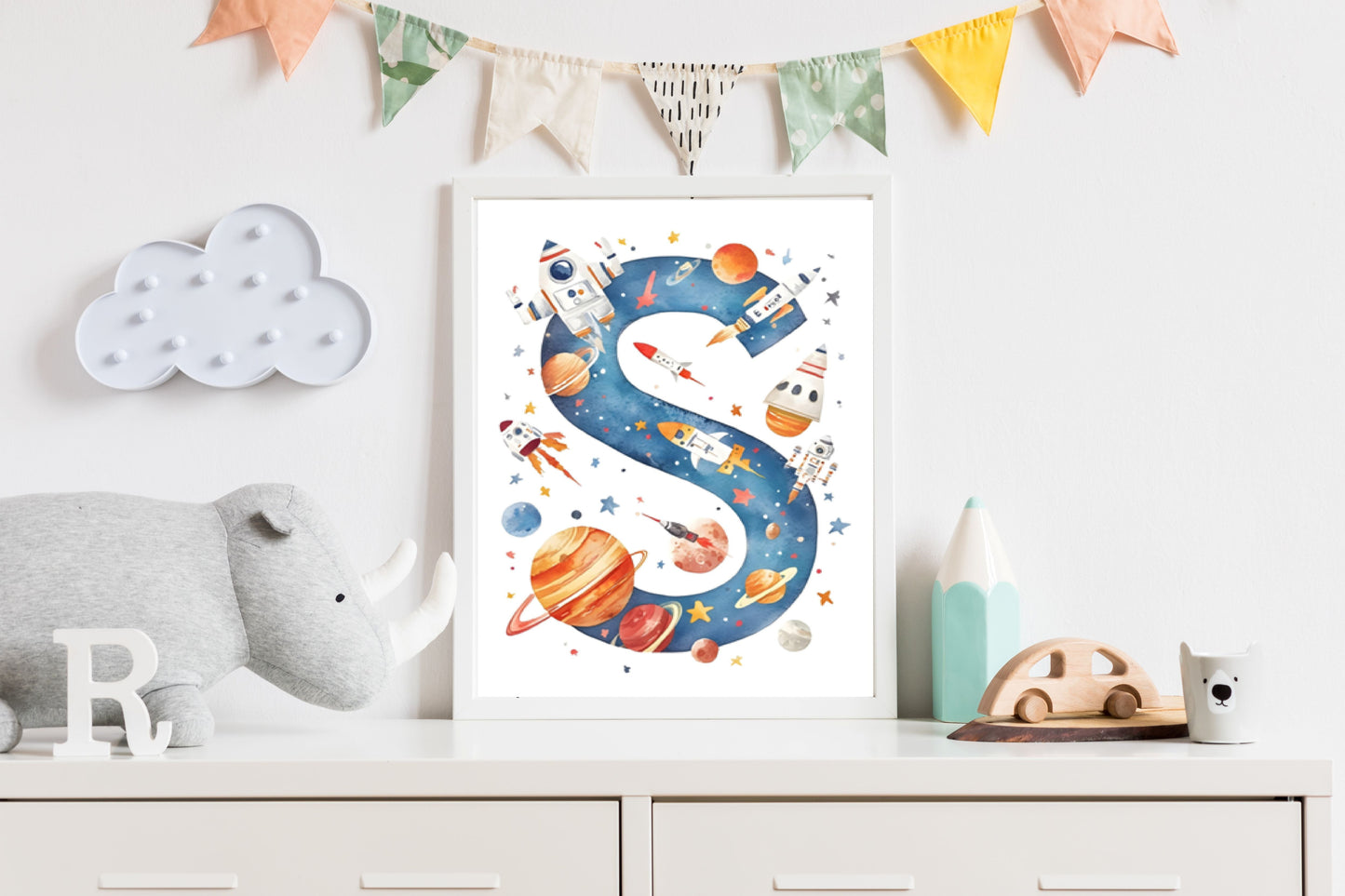 Space Alphabet - S