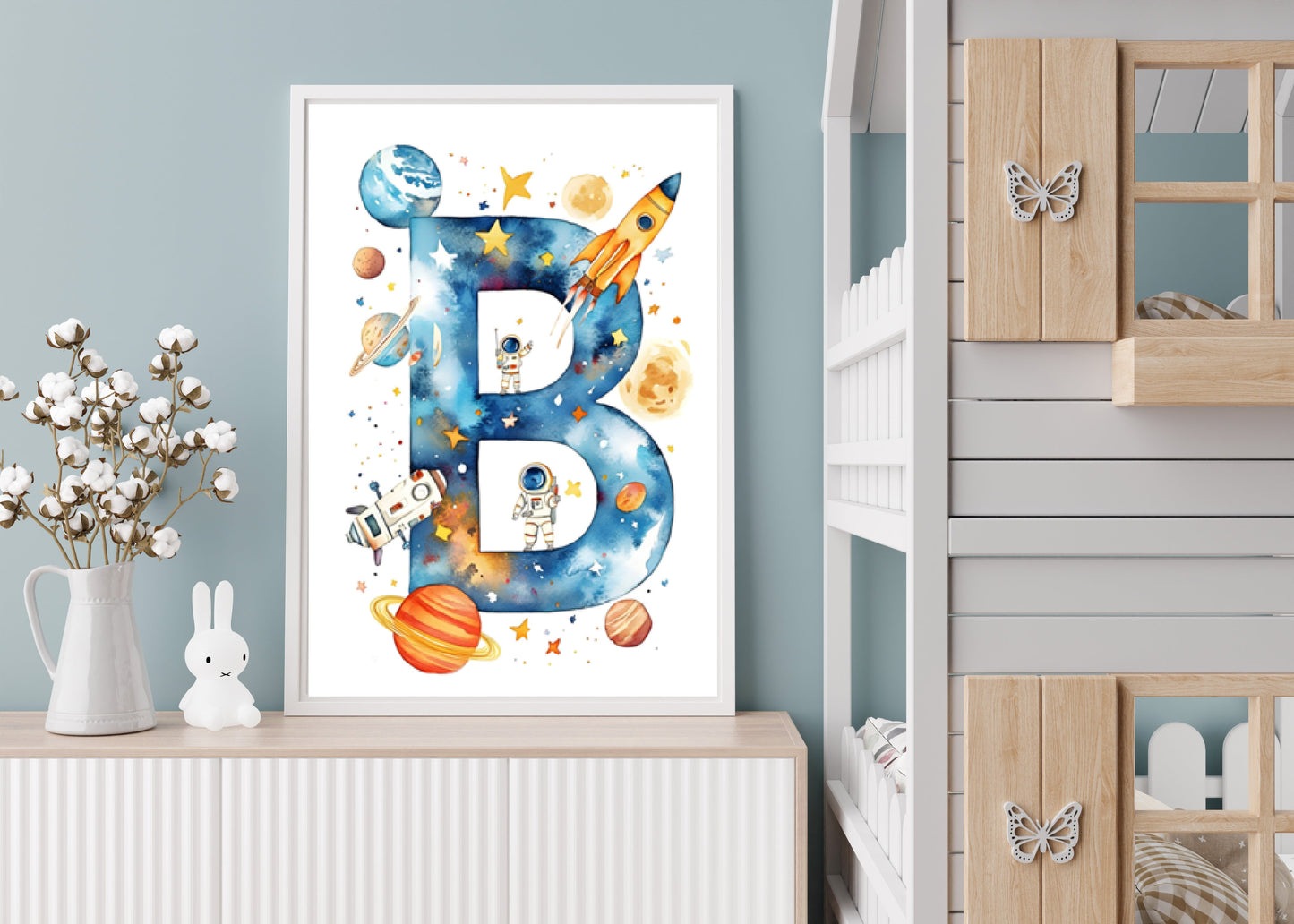 Space Alphabet - B