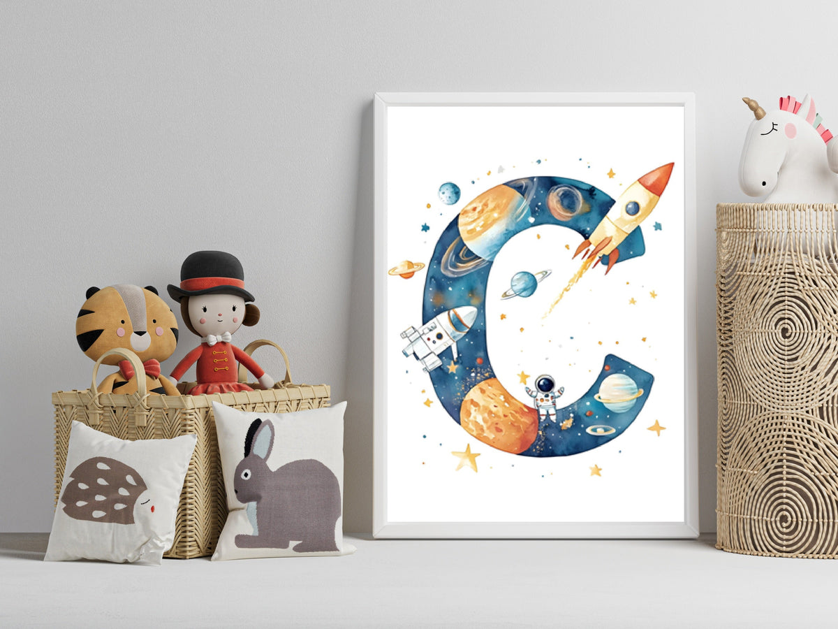 Space Alphabet - C
