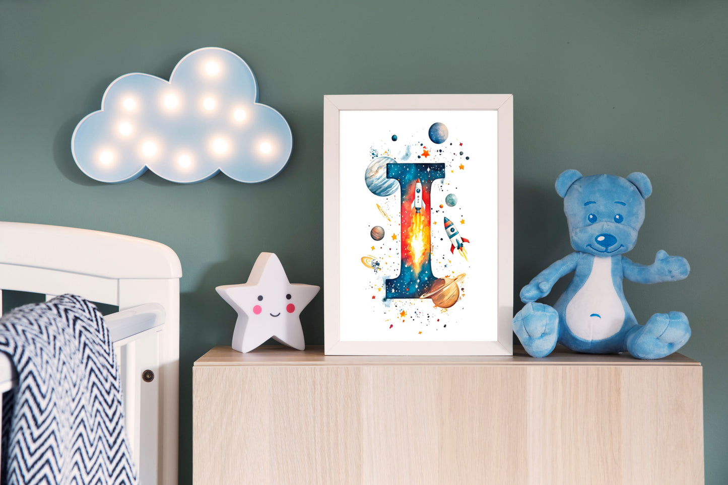 Space Alphabet - I