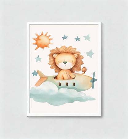 Lion - Soaring high in the sky