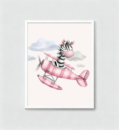 Zebra - Into the clouds